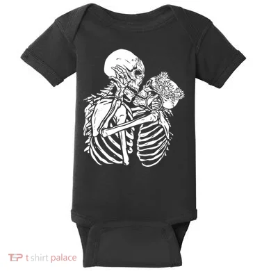 Skeleton Lovers Baby Bodysuit