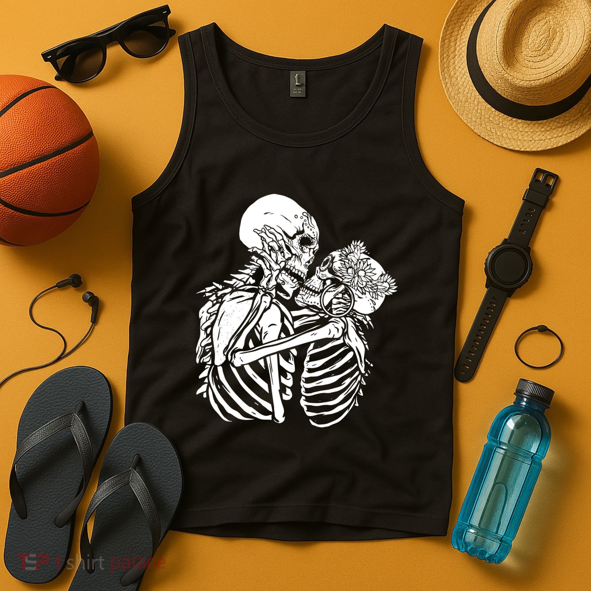 Skeleton Lovers Tank Top