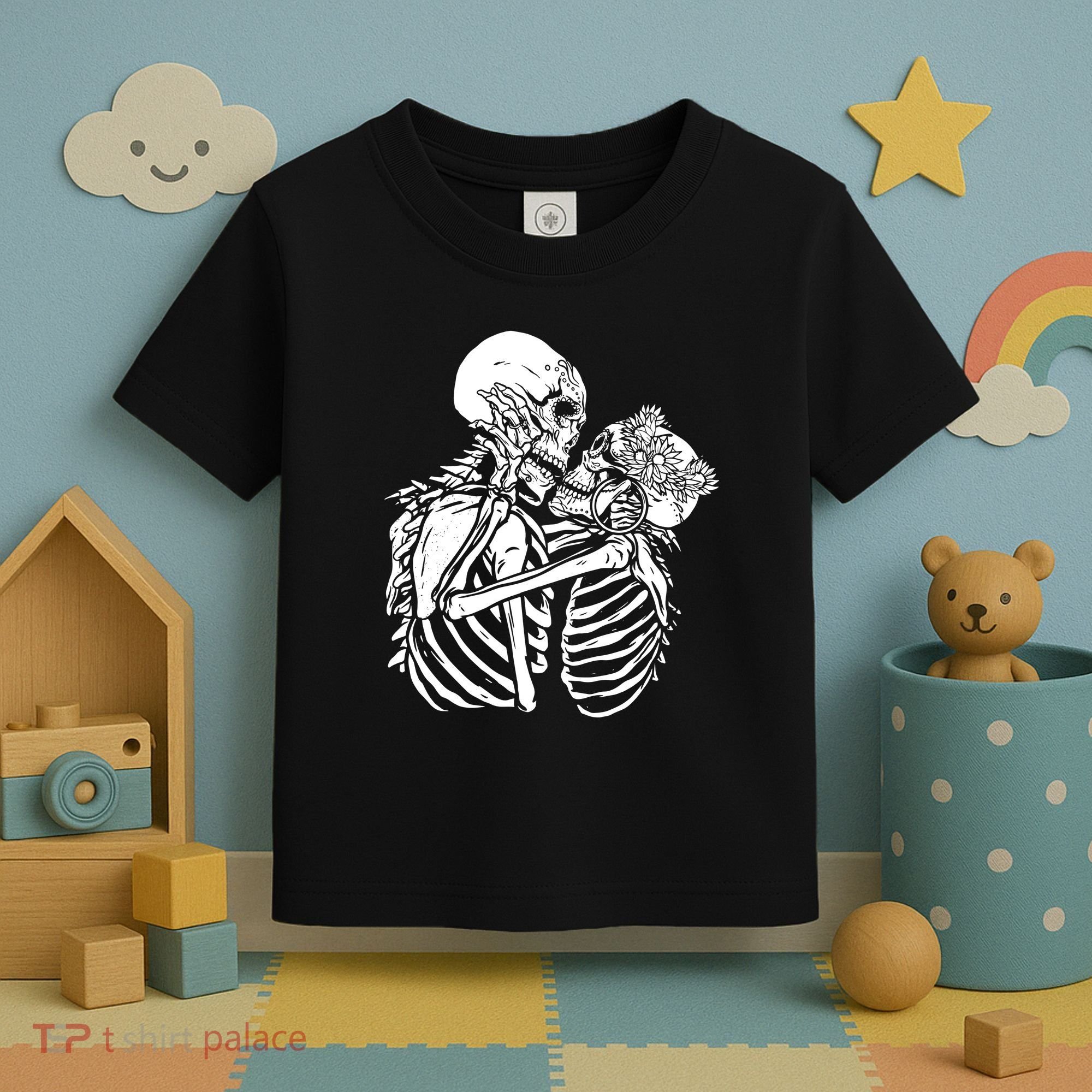 Skeleton Lovers Toddler T-Shirt