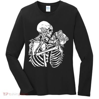 Skeleton Lovers Women's Long Sleeve Shirt