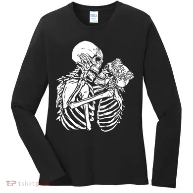 Skeleton Lovers Women's Long Sleeve Shirt