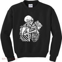 Skeleton Lovers Kids Sweatshirt thumb 0
