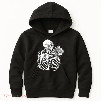 Skeleton Lovers Kids Hoodie