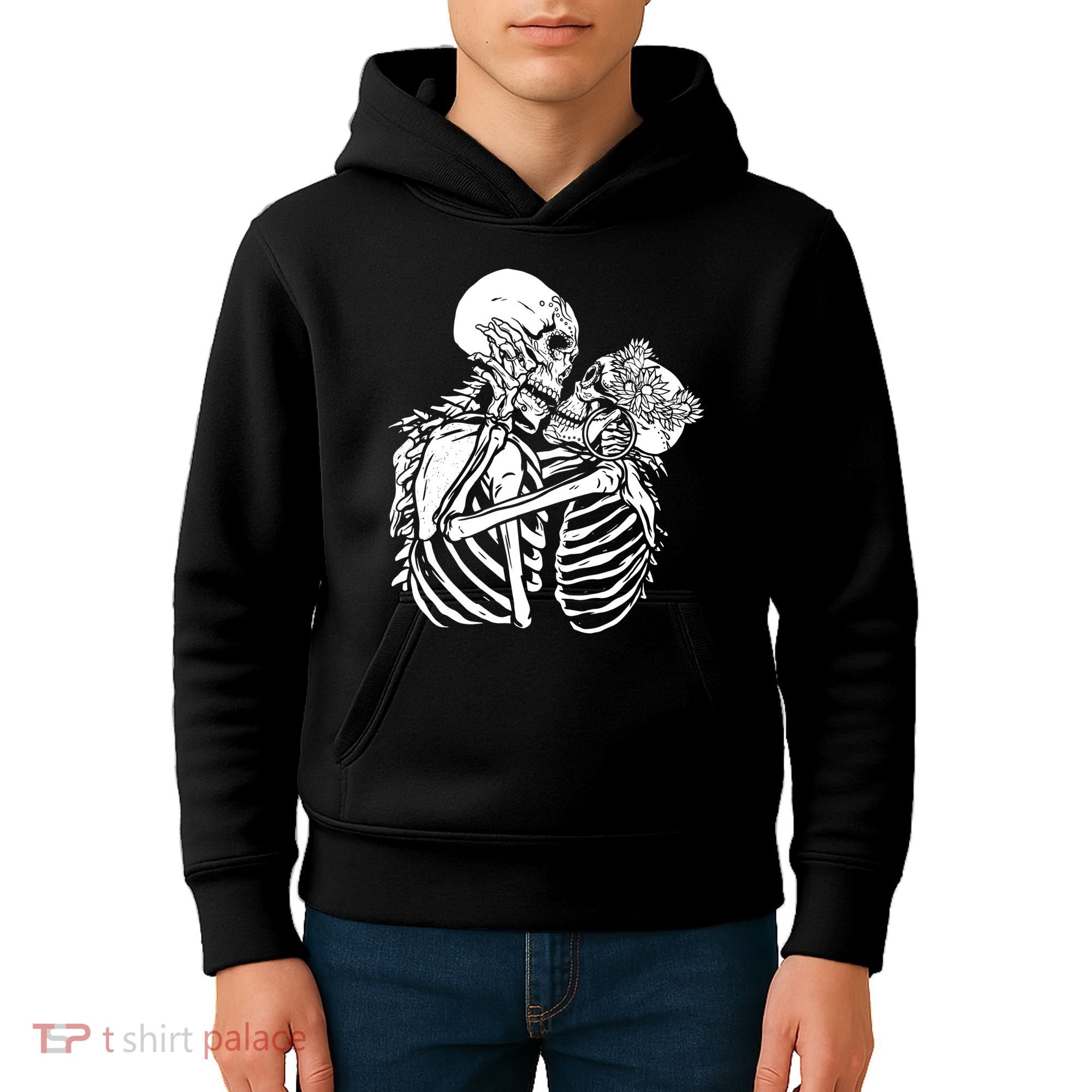 Skeleton Lovers Kids Hoodie
