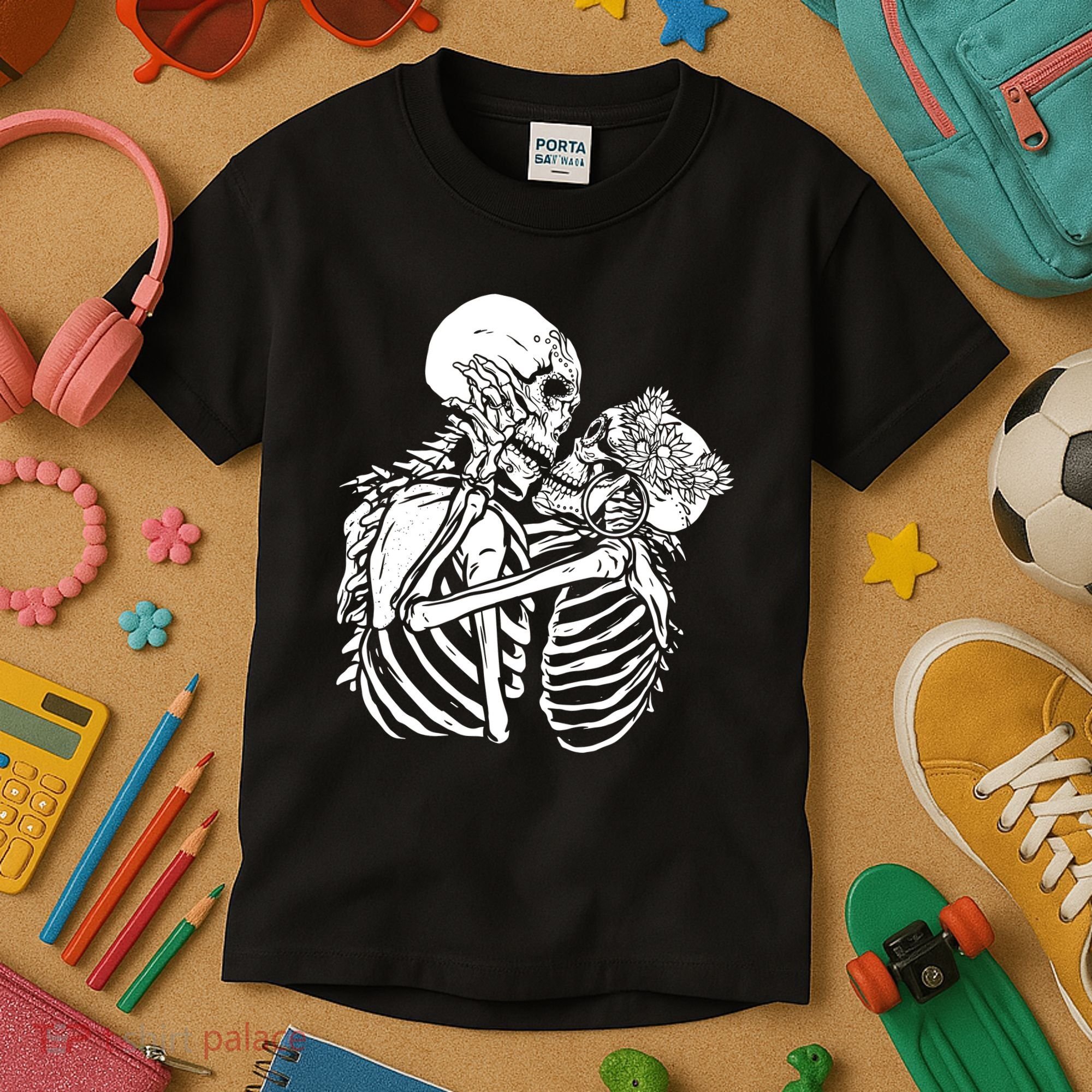 Skeleton Lovers Kids T-Shirt