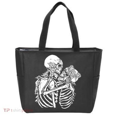 Skeleton Lovers Tote Bag