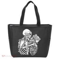 Skeleton Lovers Tote Bag thumb 0