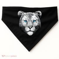 Snow Leopard USA-Made Doggie Bandana thumb 0