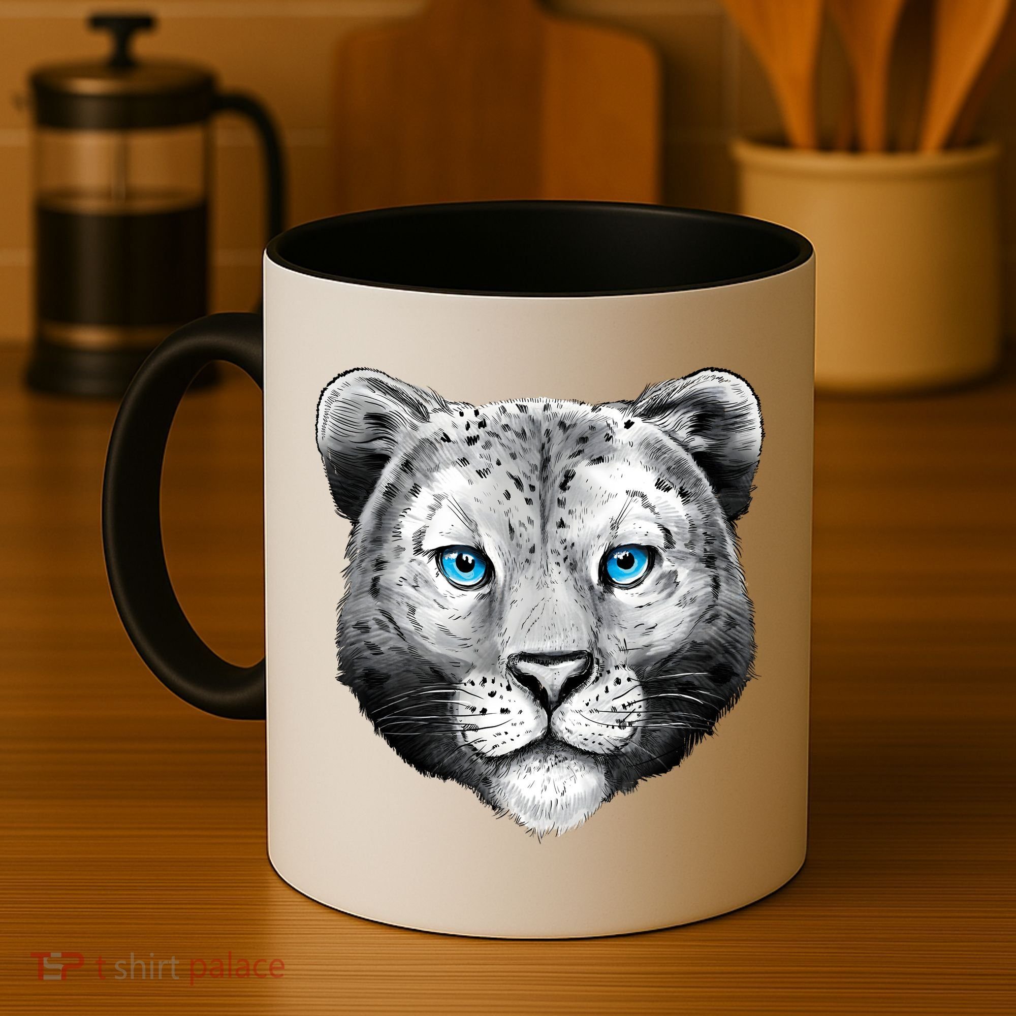 Snow Leopard Coffee Mug