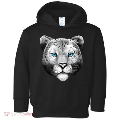 Snow Leopard Toddler Hoodie