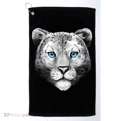 Snow Leopard Golf Towel