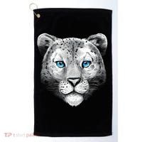 Snow Leopard Golf Towel thumb 0