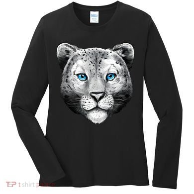 Snow Leopard Women's Long Sleeve Shirt