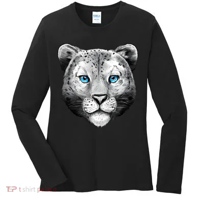 Snow Leopard Women's Long Sleeve Shirt