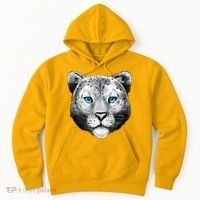 Snow Leopard Hoodie thumb 0