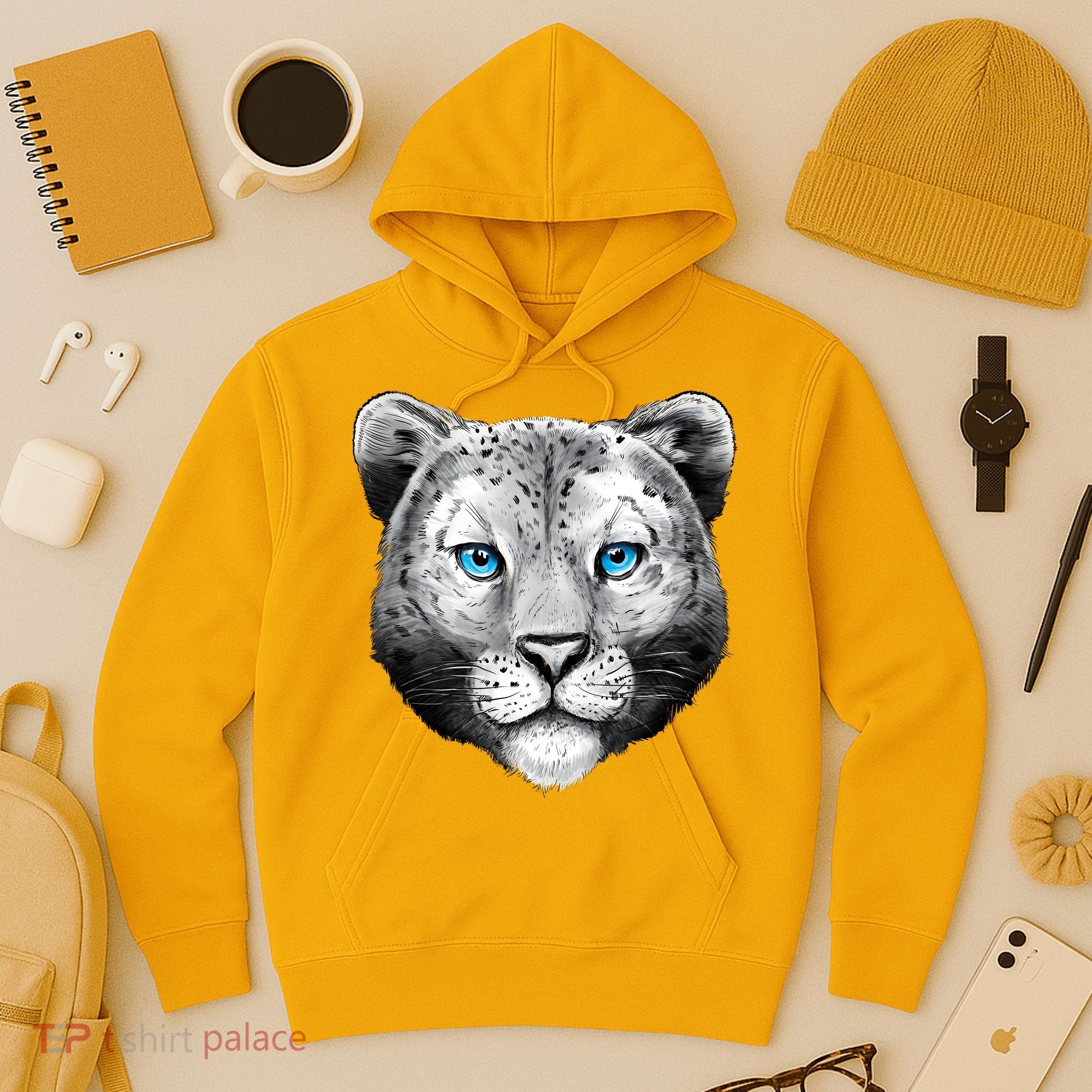 Snow Leopard Hoodie