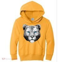 Snow Leopard Kids Hoodie thumb 0