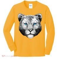 Snow Leopard Kids Long Sleeve Shirt thumb 0