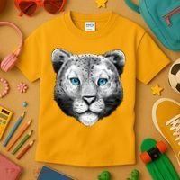 Snow Leopard Kids T-Shirt thumb 3