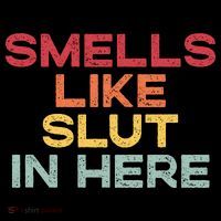 Smells Like Slut In Here Funny Sweatshirt thumb 3