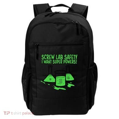 Screw Lab Safety I Want Superpowers Backpack