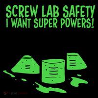 Screw Lab Safety I Want Superpowers Coaster thumb 2