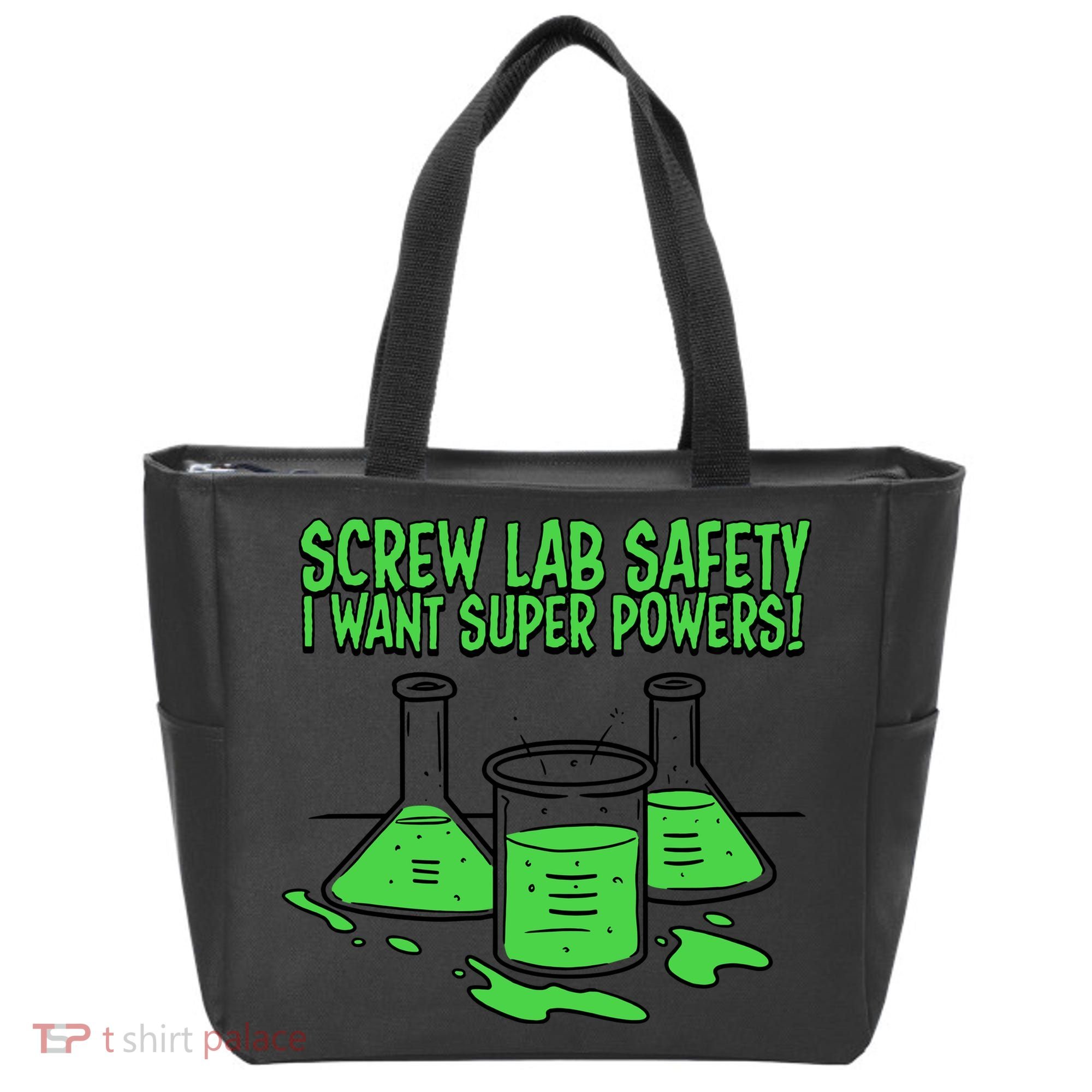 Screw Lab Safety I Want Superpowers Tote Bag