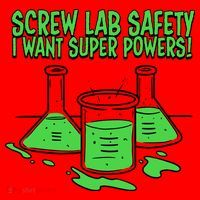 Screw Lab Safety I Want Superpowers Santa Hat thumb 1