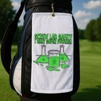 Screw Lab Safety I Want Superpowers Golf Towel thumb 2
