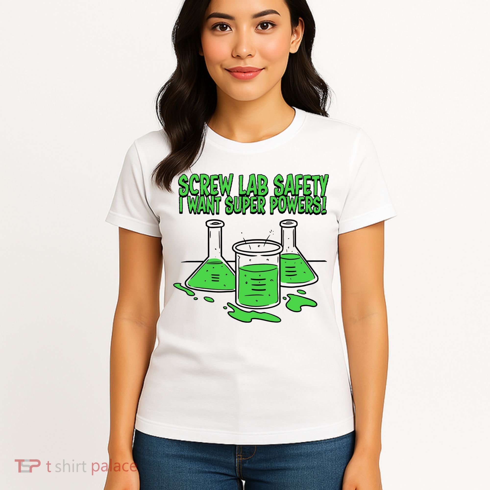 Screw Lab Safety I Want Superpowers Women's T-Shirt