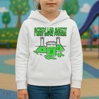Screw Lab Safety I Want Superpowers Kids Hoodie thumb 3
