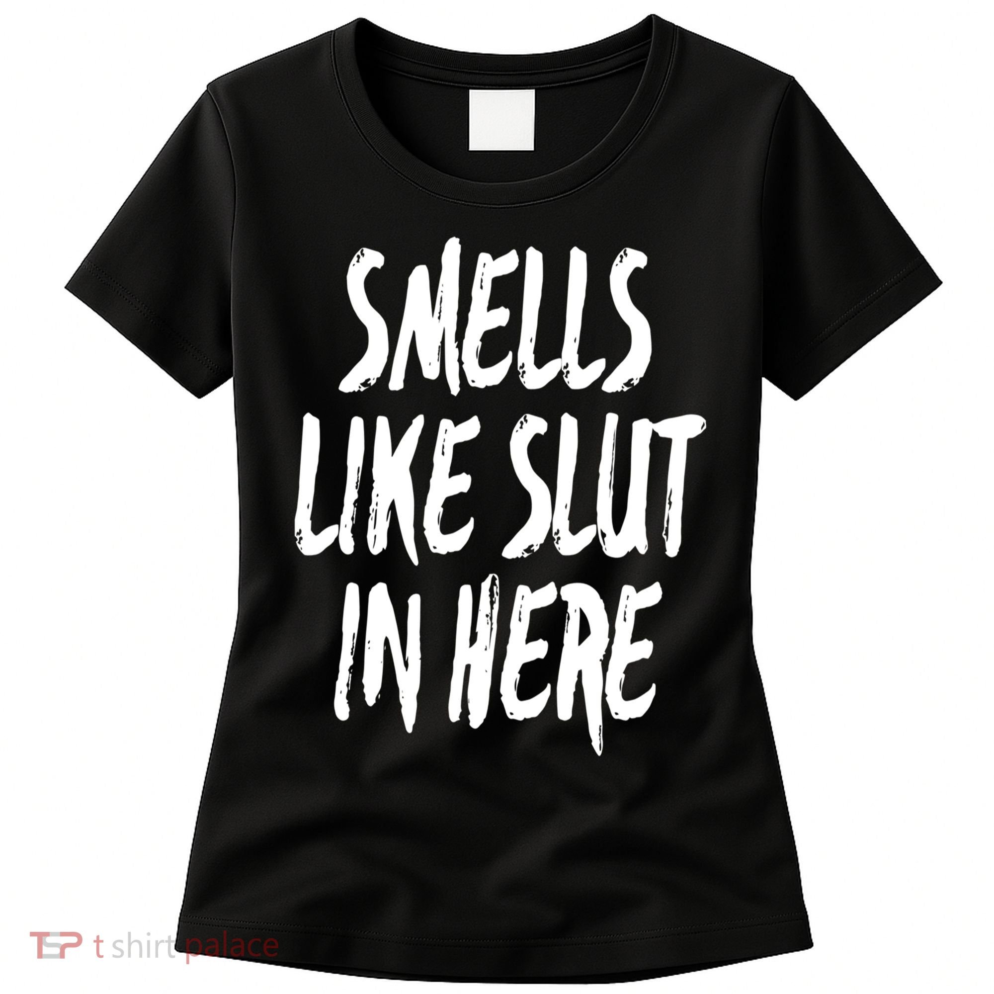 Smells Like Slut In Here Swinger Adult Humor Gift Women's T-Shirt
