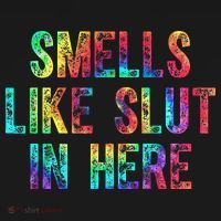 Smells Like Slut In Here Tie Dye Offensive Funny Adult Humor Women's Tank Top thumb 5