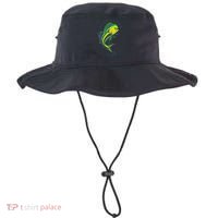 Saltwater Life Saltwater Mahi Mahi Jumping Fishing Bucket Hat thumb 0