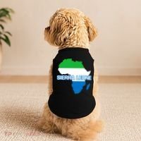 Sierra Leone Sierra Leonean Pride Flag Map Africa Print Doggie Tank thumb 2