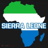 Sierra Leone Sierra Leonean Pride Flag Map Africa Print Women's Hoodie thumb 2