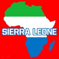 Sierra Leone Sierra Leonean Pride Flag Map Africa Print Santa Hat thumb 1