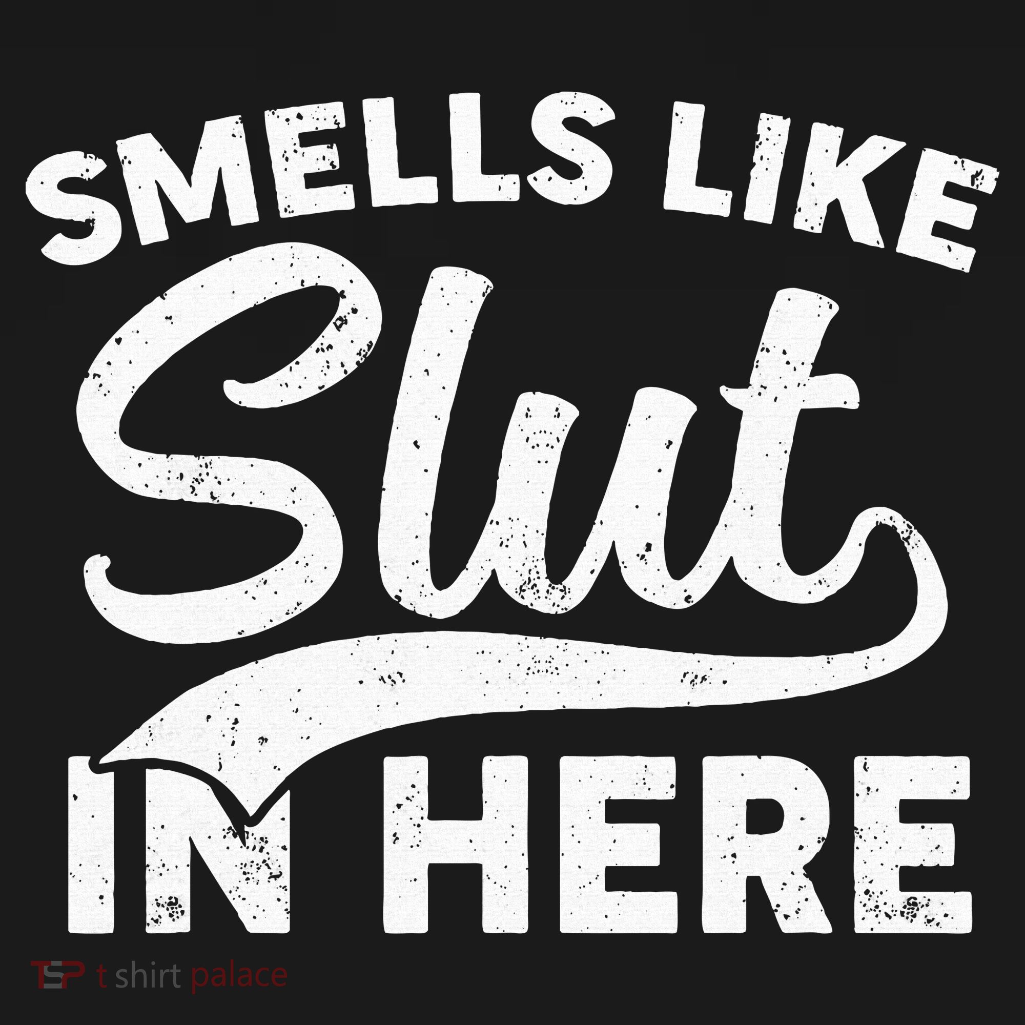 Smells Like Slut In Here Funny Humor Apron