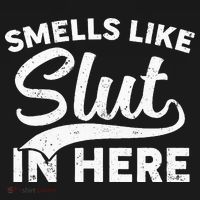 Smells Like Slut In Here Funny Humor T-Shirt thumb 7