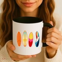 Surf Lover Summer Coffee Mug thumb 3