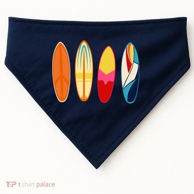 Surf Lover Summer USA-Made Doggie Bandana