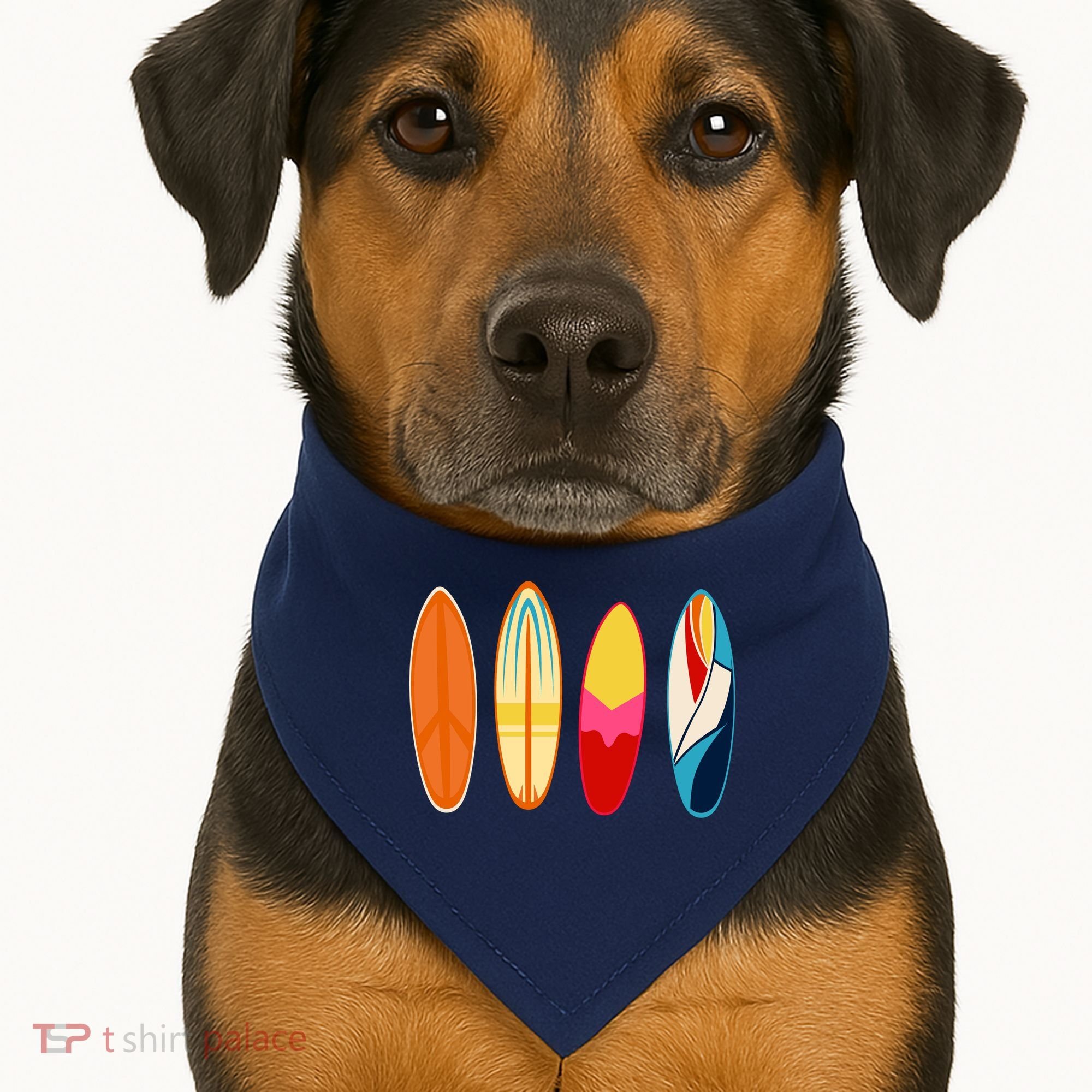 Surf Lover Summer USA-Made Doggie Bandana