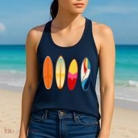 Surf Lover Summer Women's Tank Top thumb 2