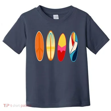 Surf Lover Summer Toddler T-Shirt