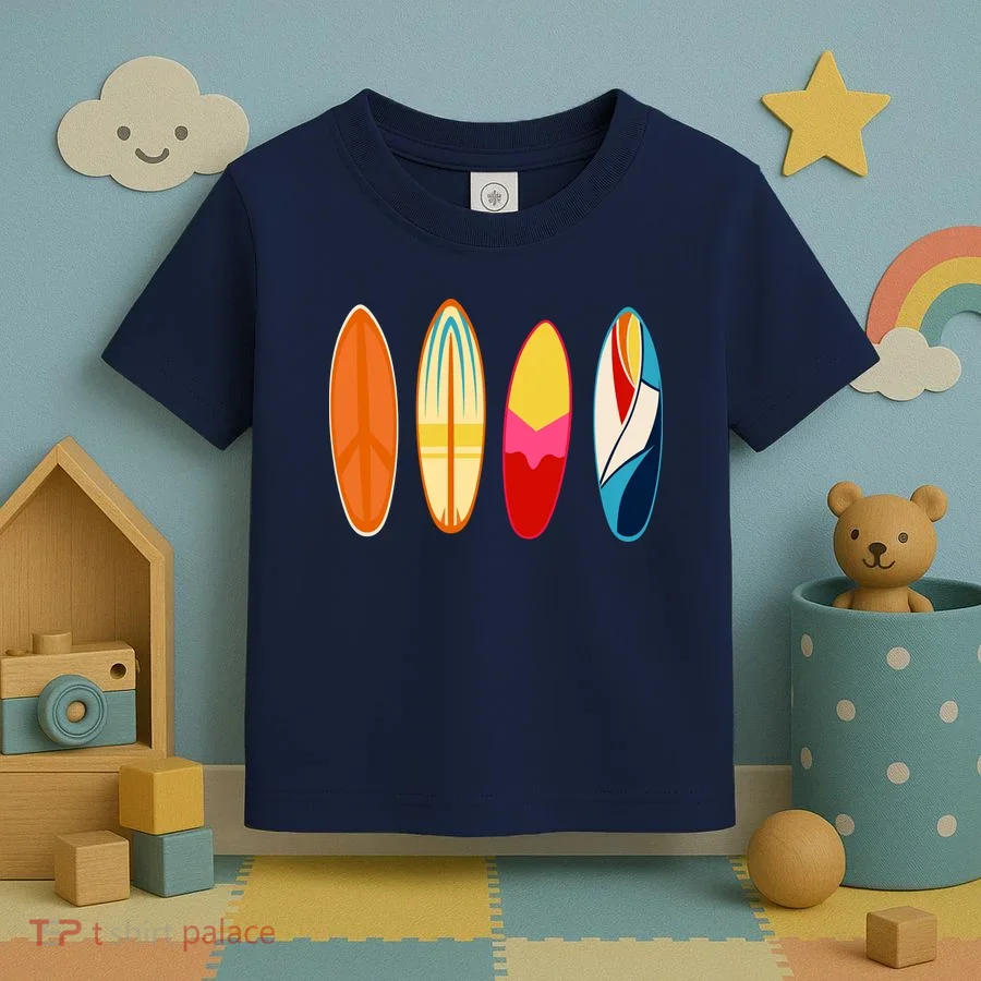 Surf Lover Summer Toddler T-Shirt