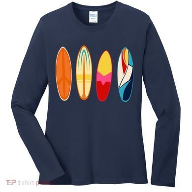 Surf Lover Summer Women's Long Sleeve Shirt