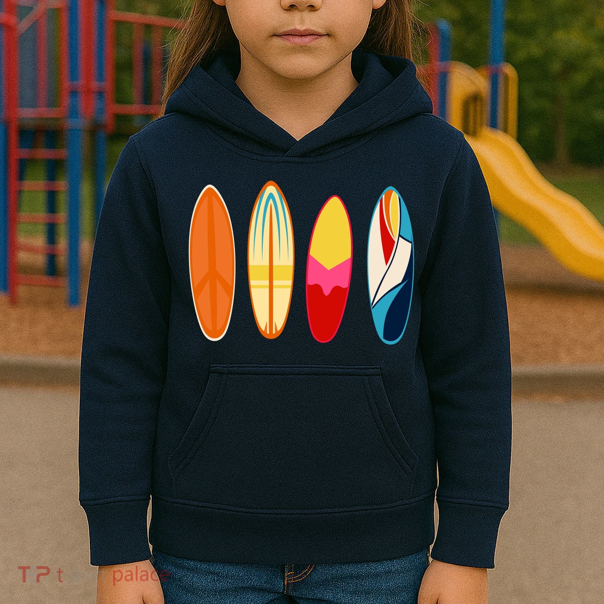 Surf Lover Summer Kids Hoodie