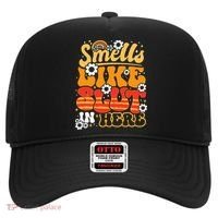 Smells Like Slut In Here Offensive Adult Humor Retro Groovy Hat thumb 0