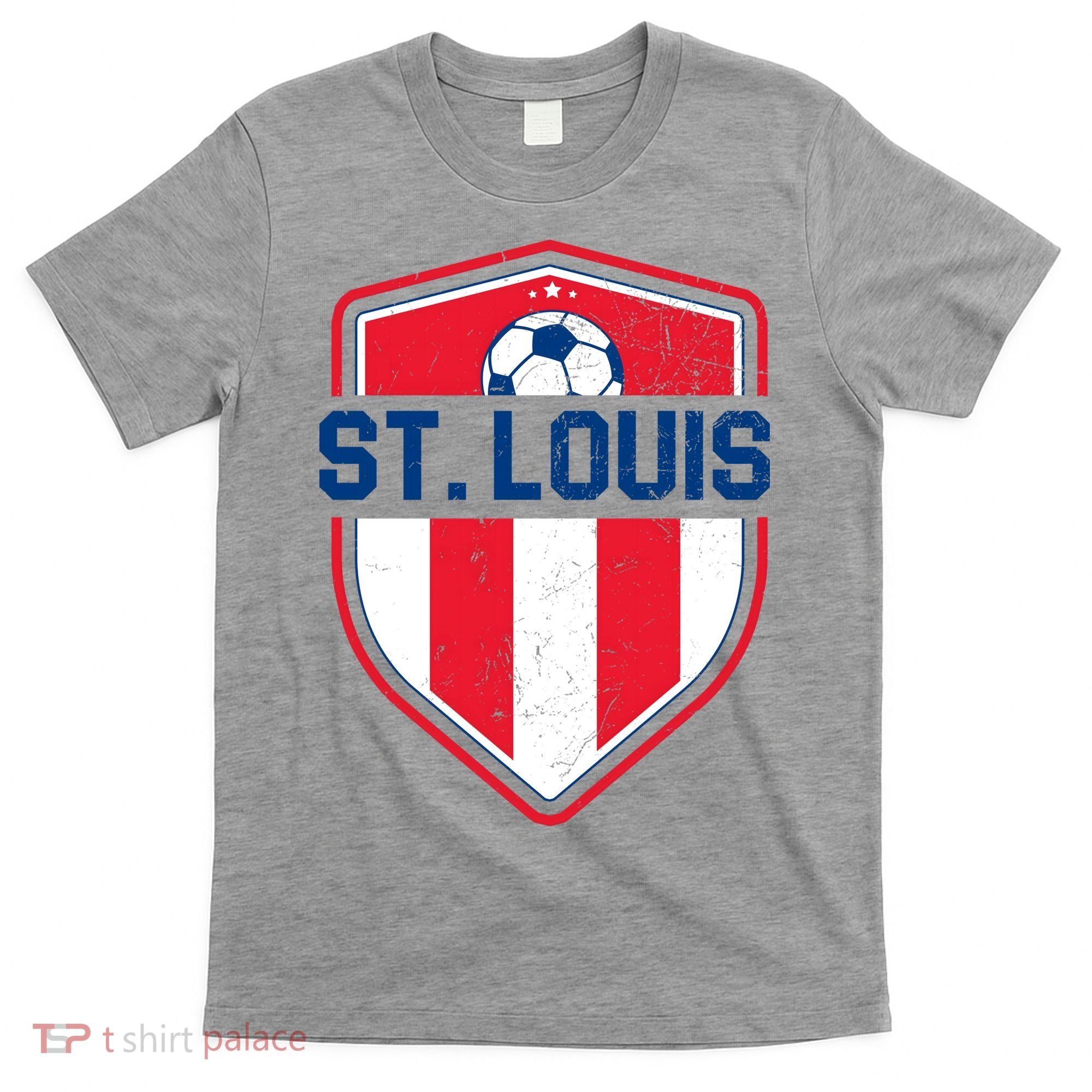 St Louis Soccer Vintage T-Shirt