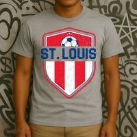 St Louis Soccer Vintage T-Shirt thumb 3
